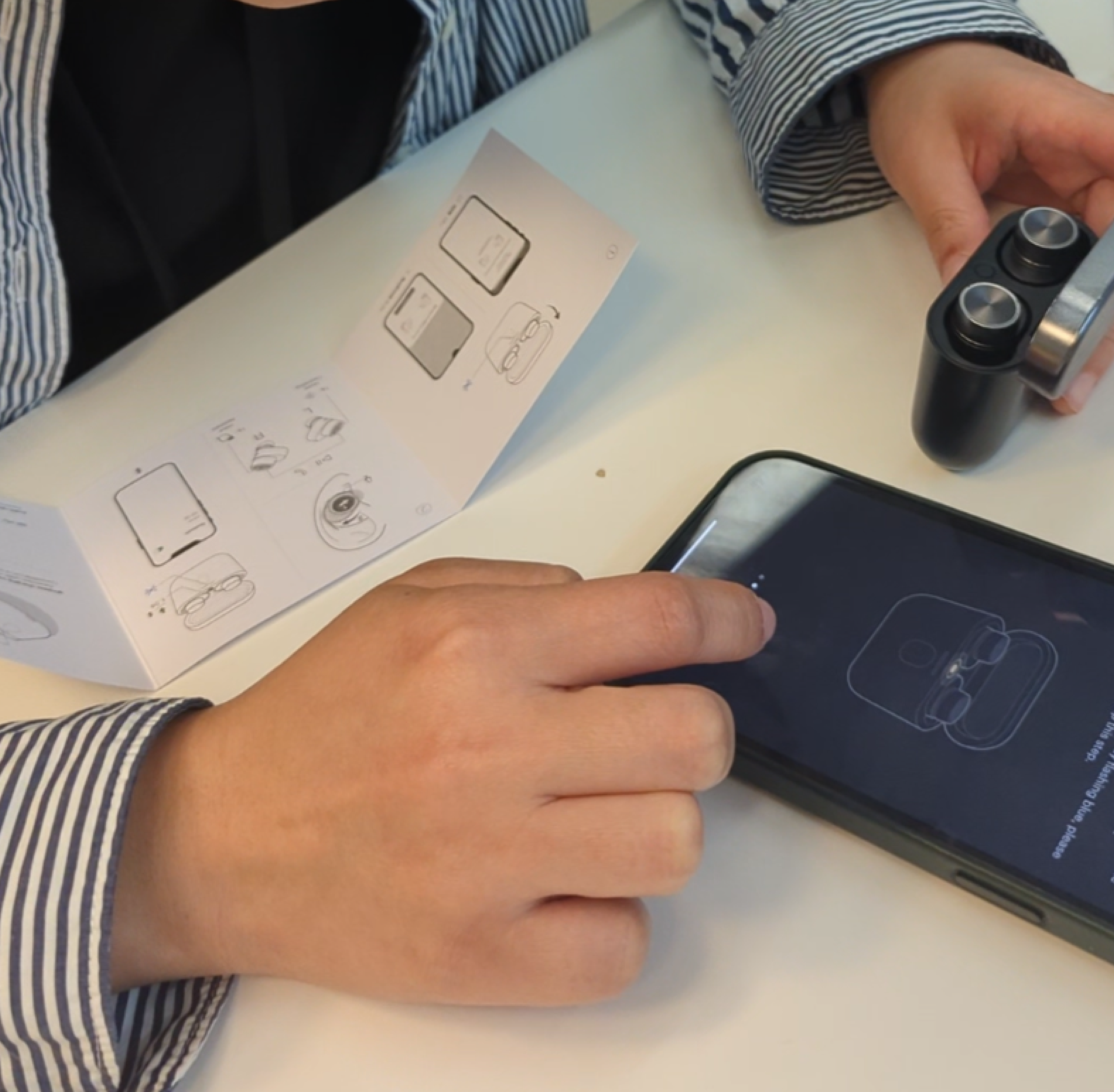 Observations from first user tests