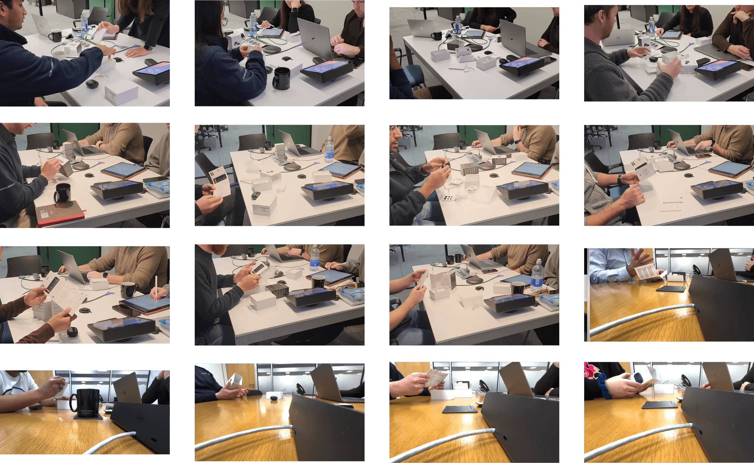 Sneak peek from user tests